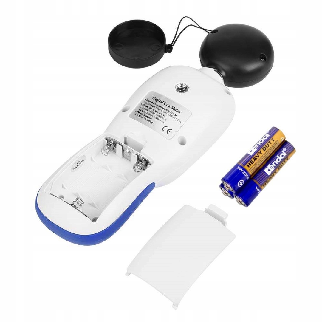 LUKSOMIERZ LUXOMETR MIERNIK NATĘŻENIA ŚWIATŁA OŚWIETLENIA ŚWIATŁOMIERZ BT Model WT81B