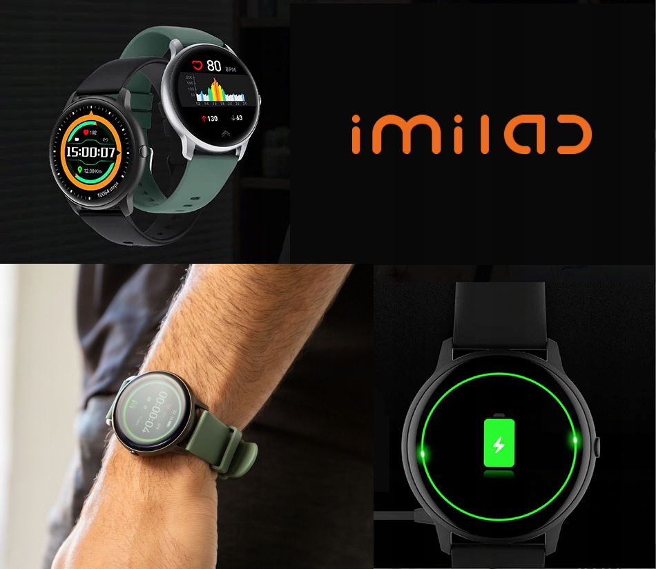 Zegarek Sportowy Smartwatch IMILAB KW66 IP68 PULS Marka Inna