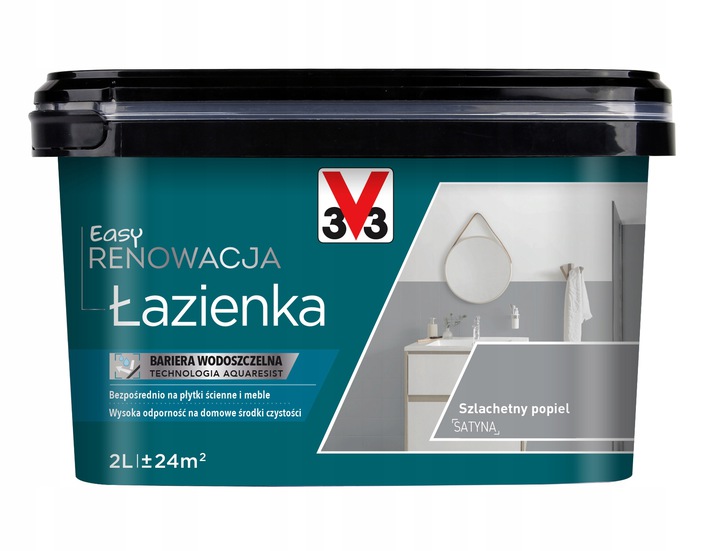 

V33 Easy Ren. Łazienka 2L Szlachetny Popiel 3v3