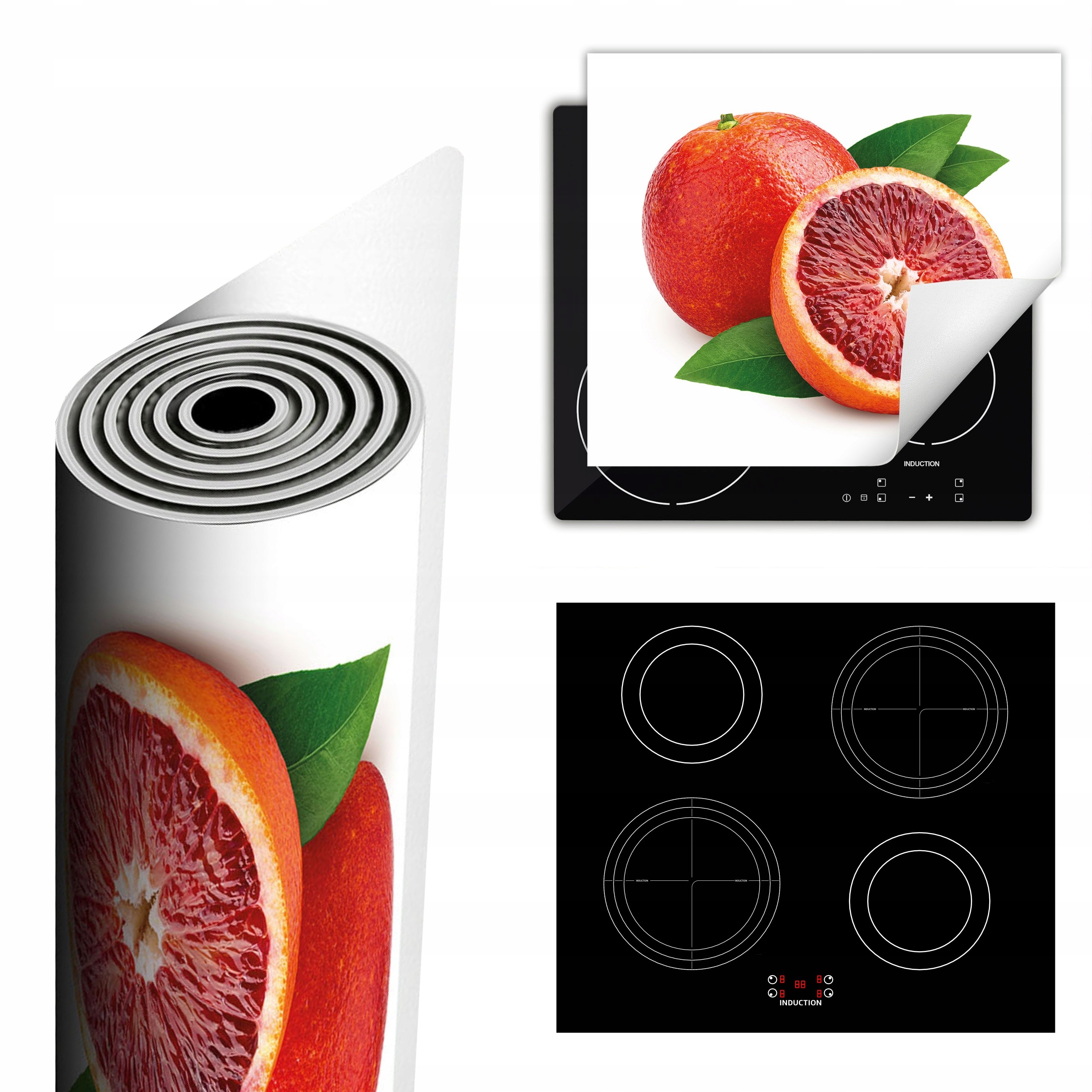 Ochranná Podložka Na Sporák Představuje Více Místa 60x52 grapefruit