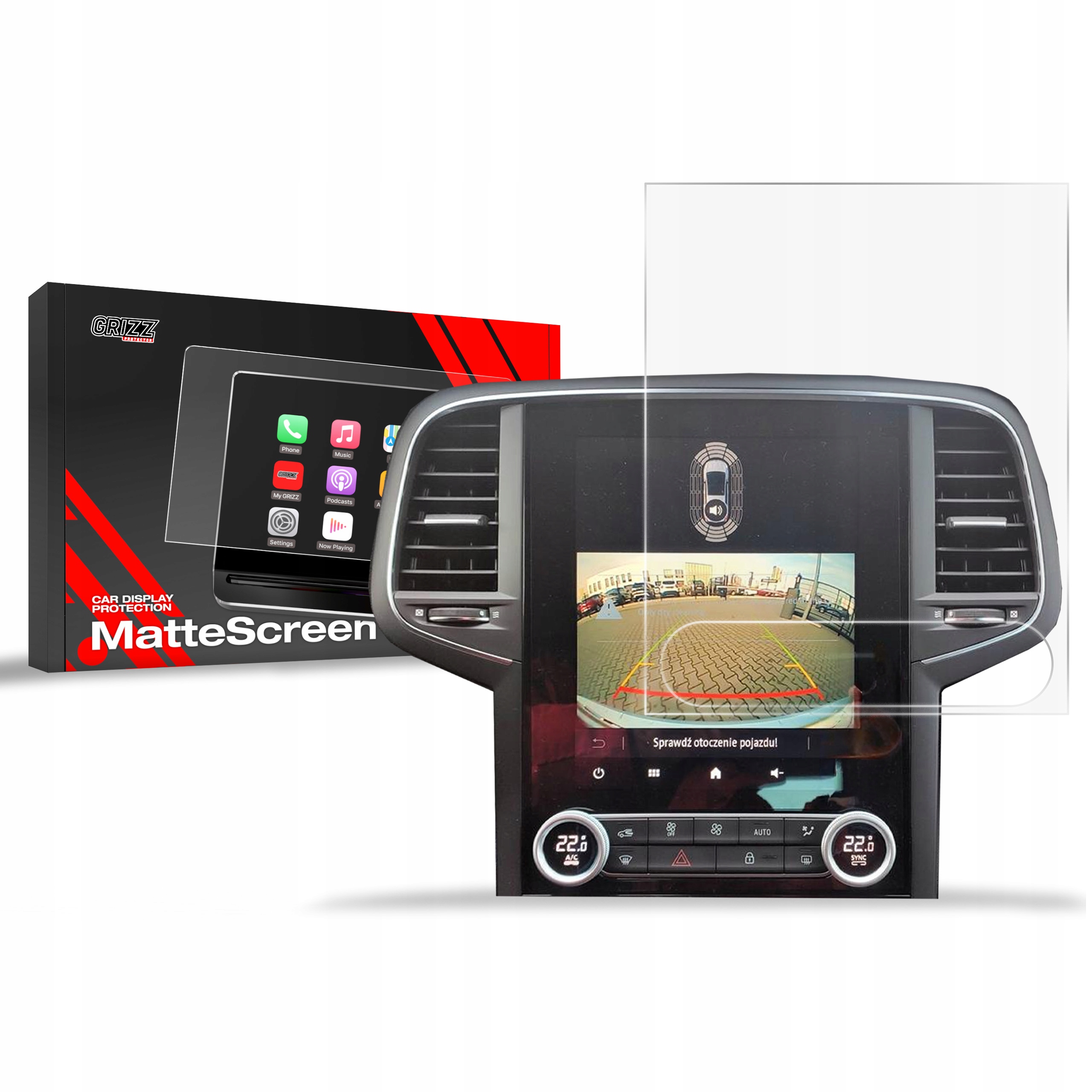 Folia Antyodciskowa do Renault Talisman 9,3" (2020-2024)