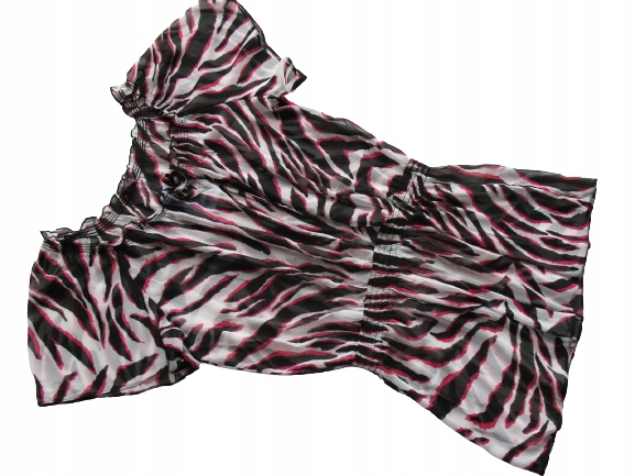 8*E-VIE____ZWIEWNA TUNIKA MGIEŁKA 46