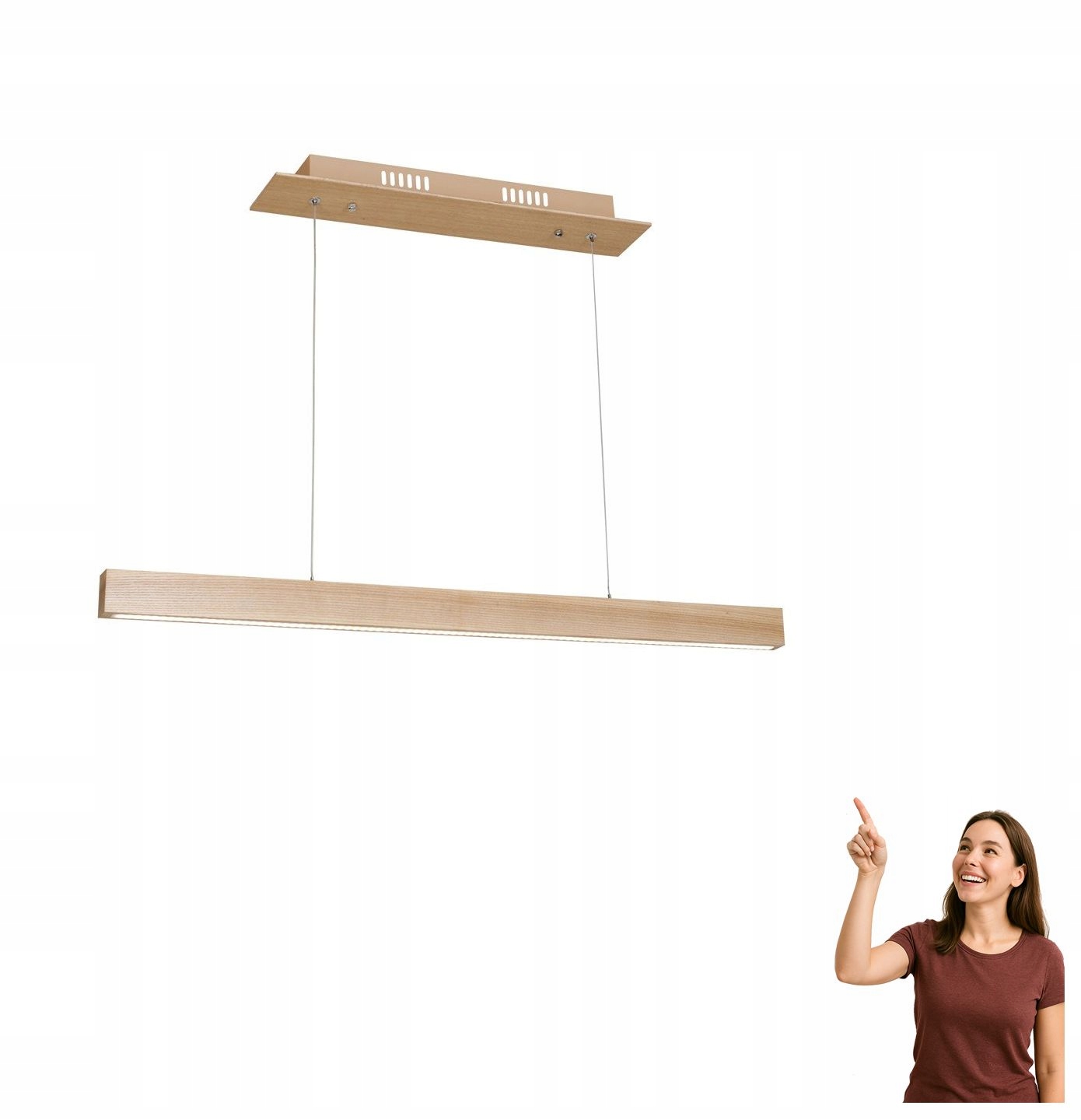 Led závesná lampa 18W Timber MLP568 Milagro