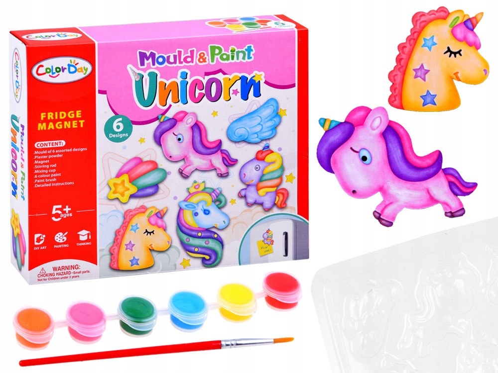 

Kreatywny zestaw magnesy Unicorn Zrób to samZA3772