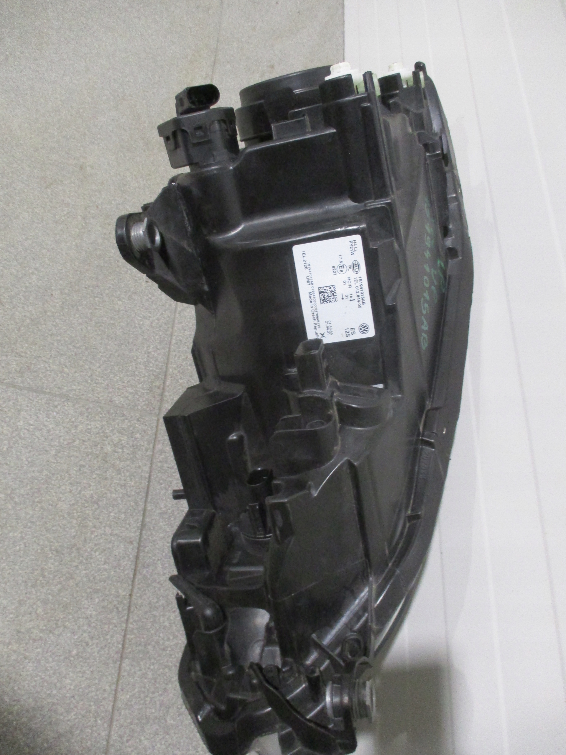 light left front front reflektor VW UP 1 1S1941015AB
