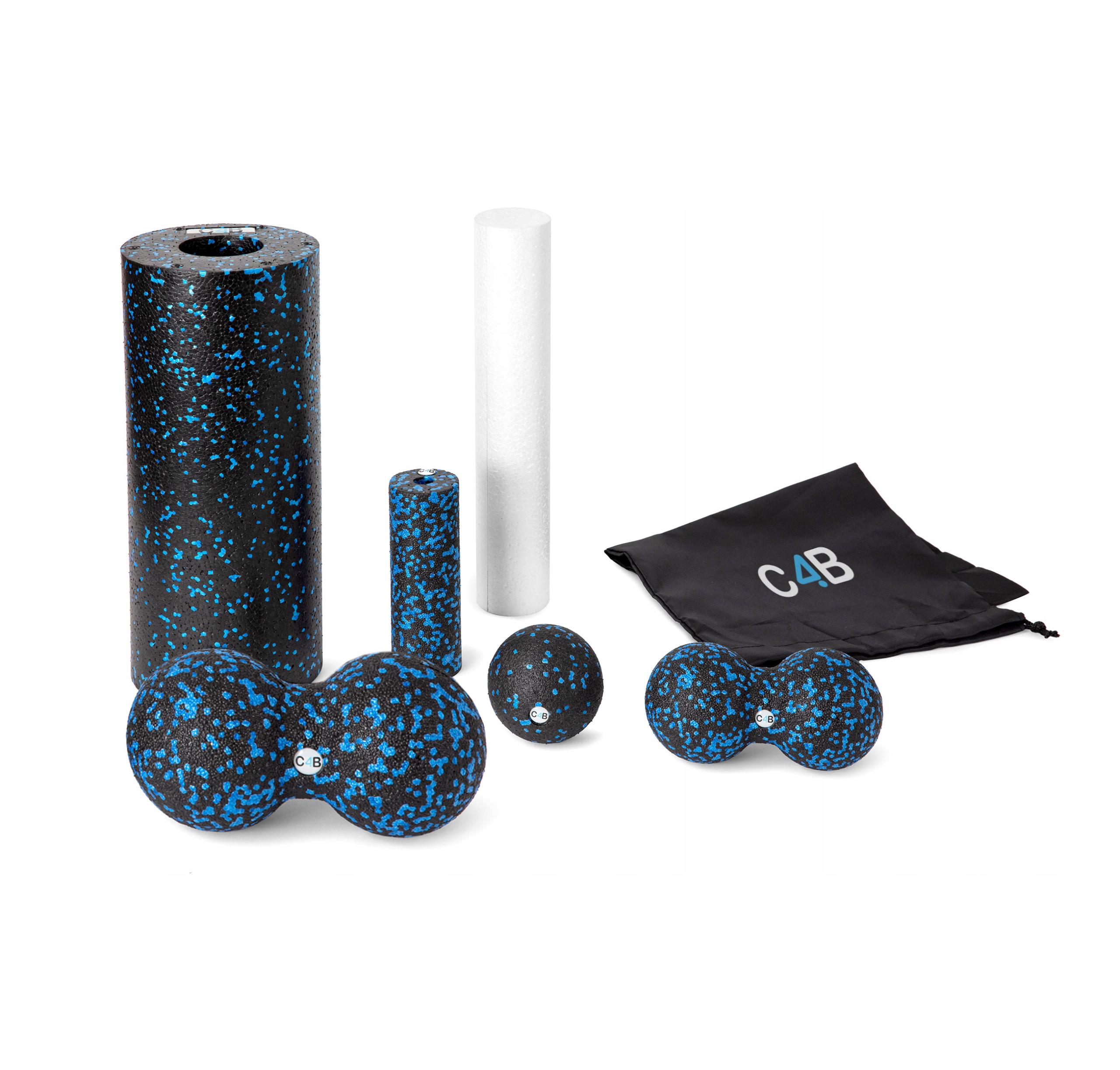 Sada Epp Roller pro masáž fascií 6v1 Club 4 Brands