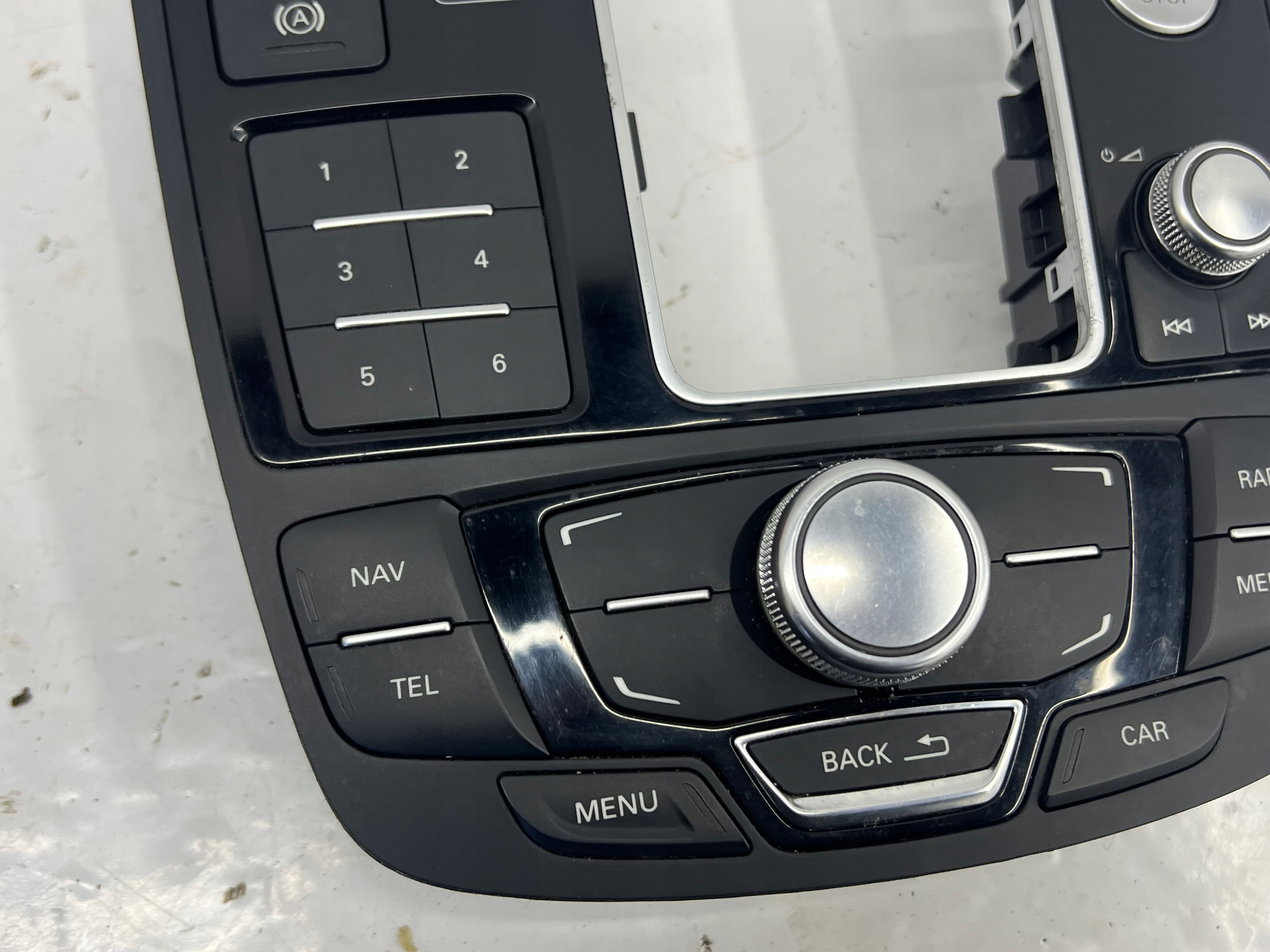 switch RADIA navigation devices PANEL MMI AUDI A6 C7 4G1919610B