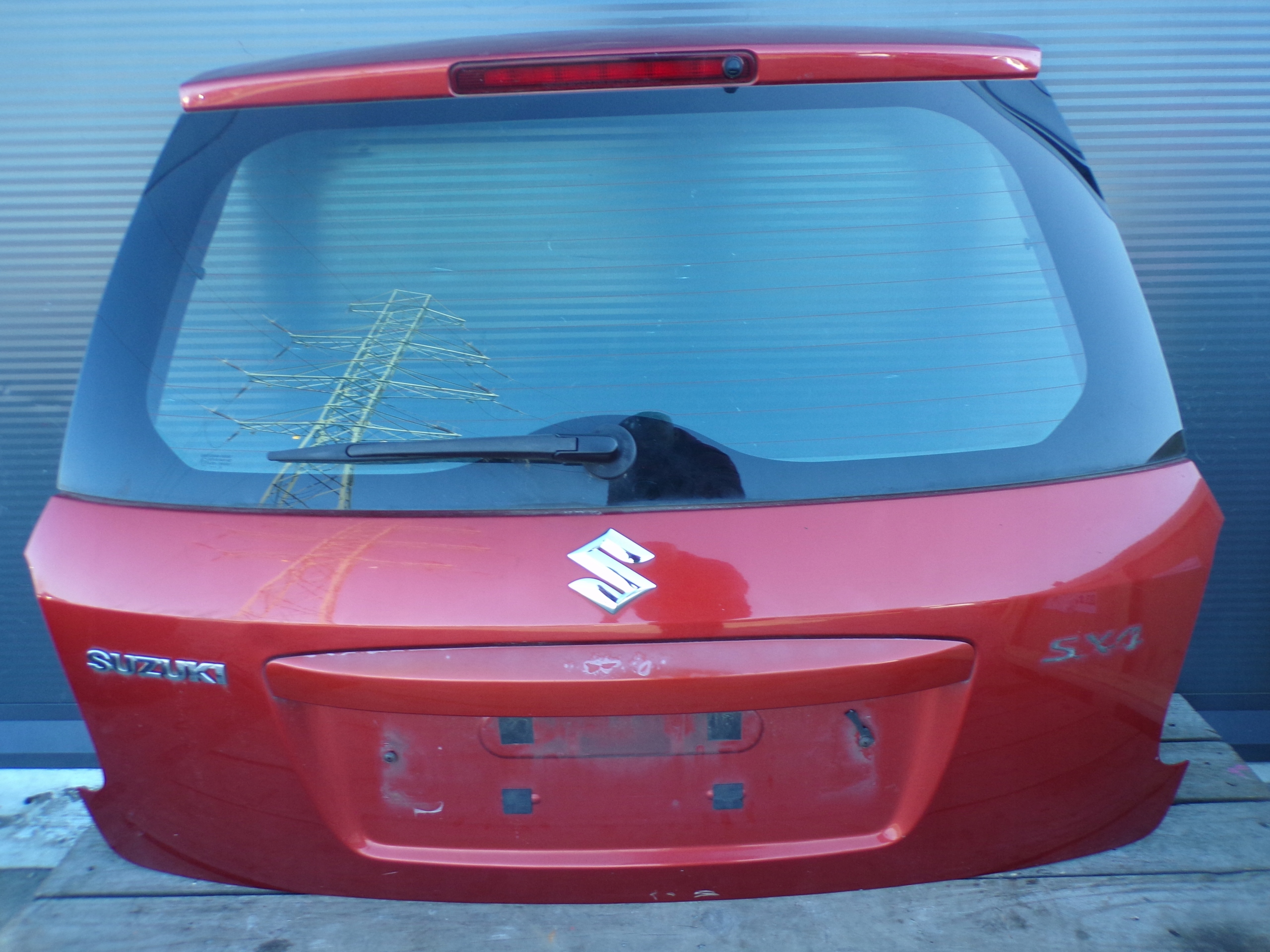 trunk door boot rear SUZUKI SX4 complete