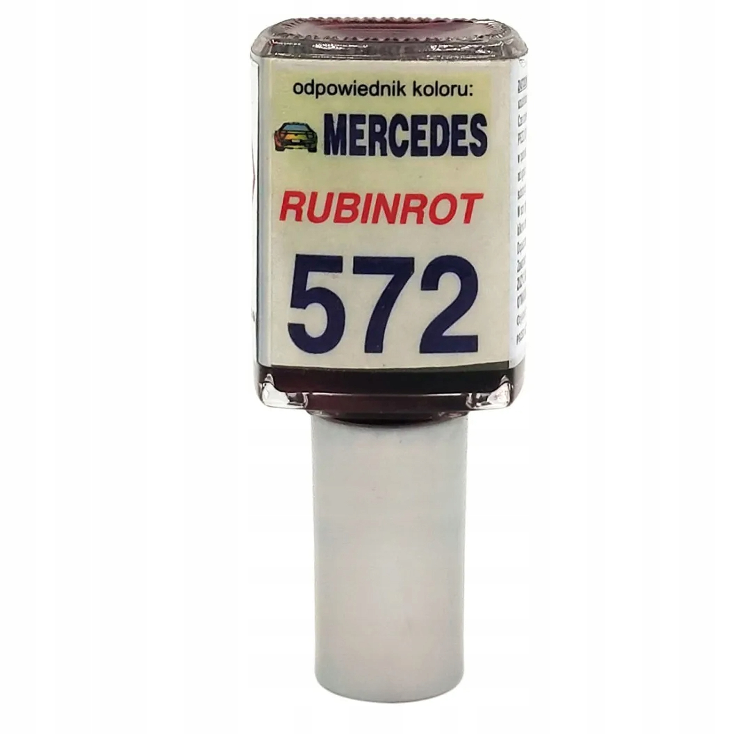 Zaprawka do rys 10ml MERCEDES 572 RUBIN ROTH