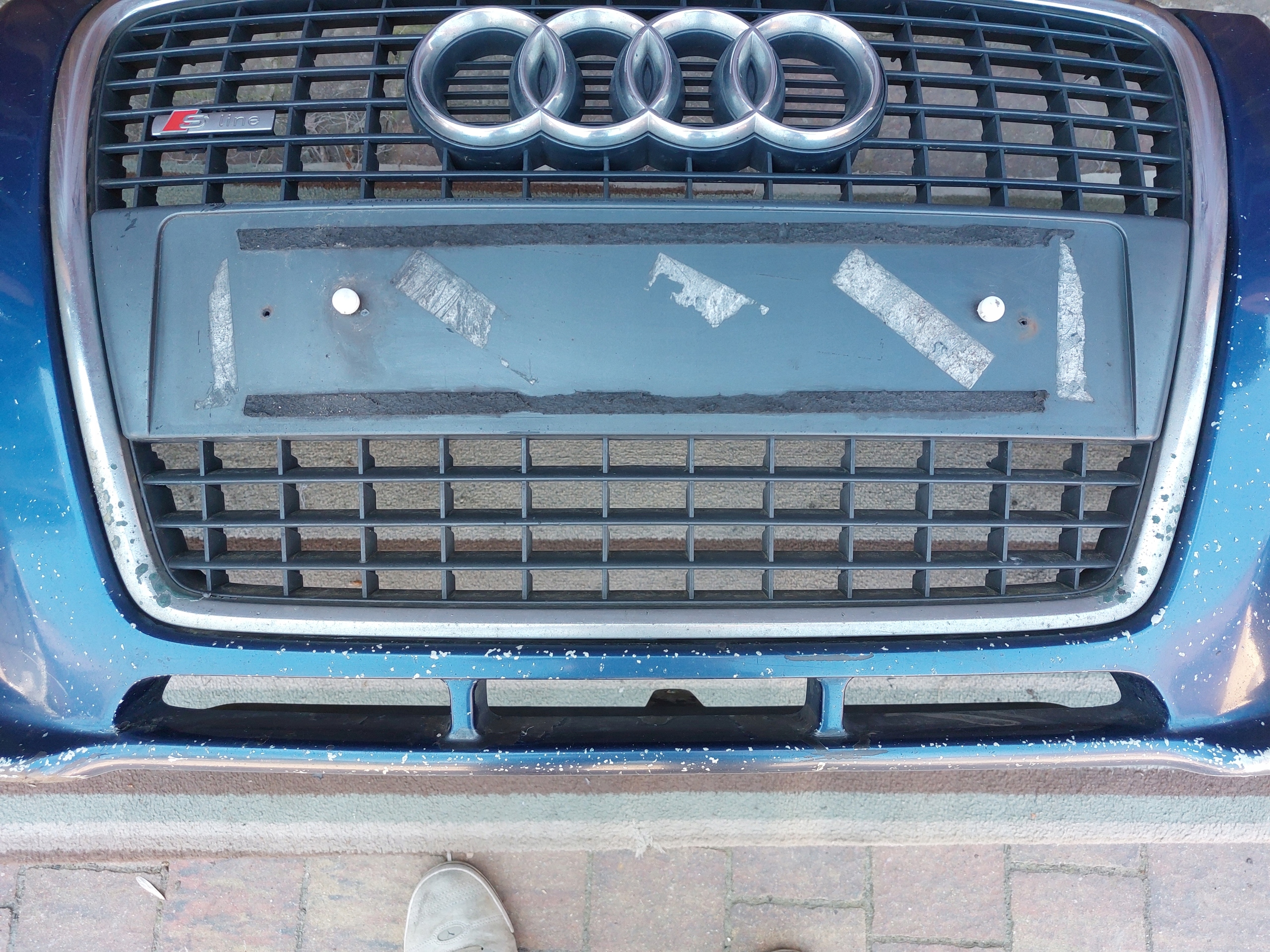 bumper front AUDI A3 8P 05-08r S-LINE