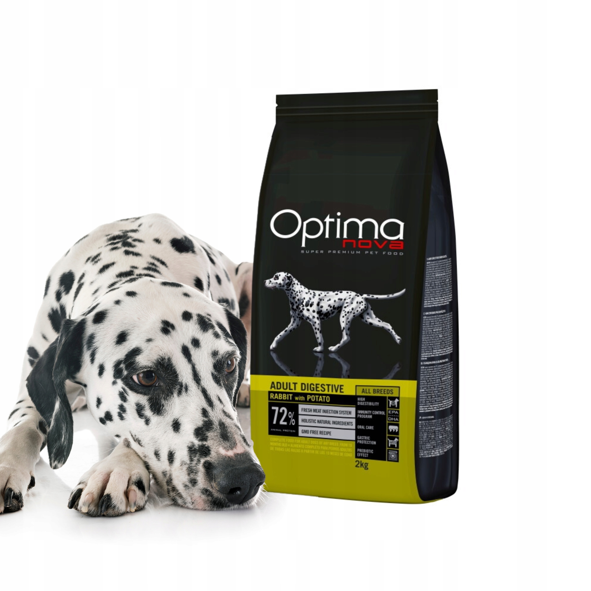 Optimanova Adult Digestive Rabbit with Potato 2kg