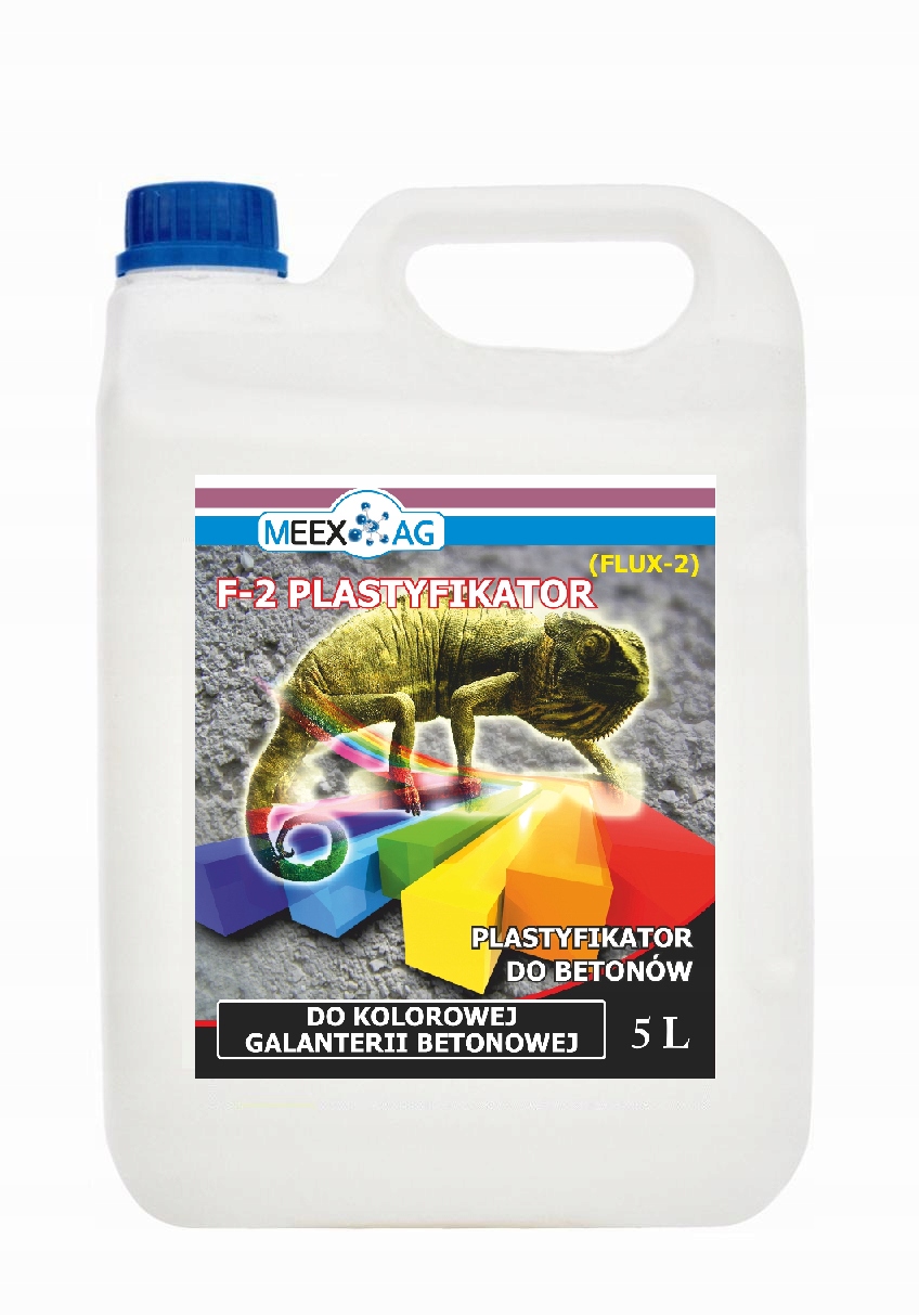 

F-2 Plastyfikator do betonów barwionych 5 L