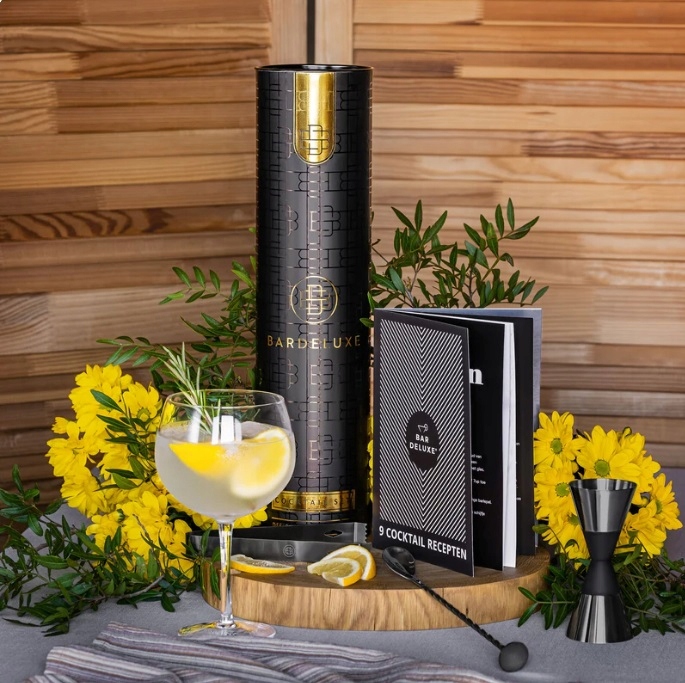 BarDeluxe - ZESTAW BARMAŃSKI 12 części kolor czarny Kod producenta 17NVG