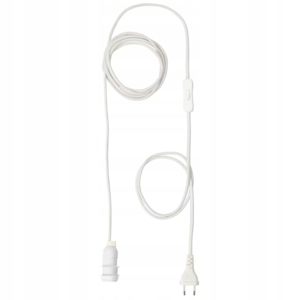 

Ikea oprawa z kablem Strala sufitowa Biała 4m