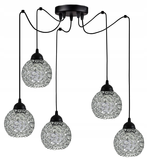 

Lampa Kryształowa Pająk Wisząca Led Loft Spider