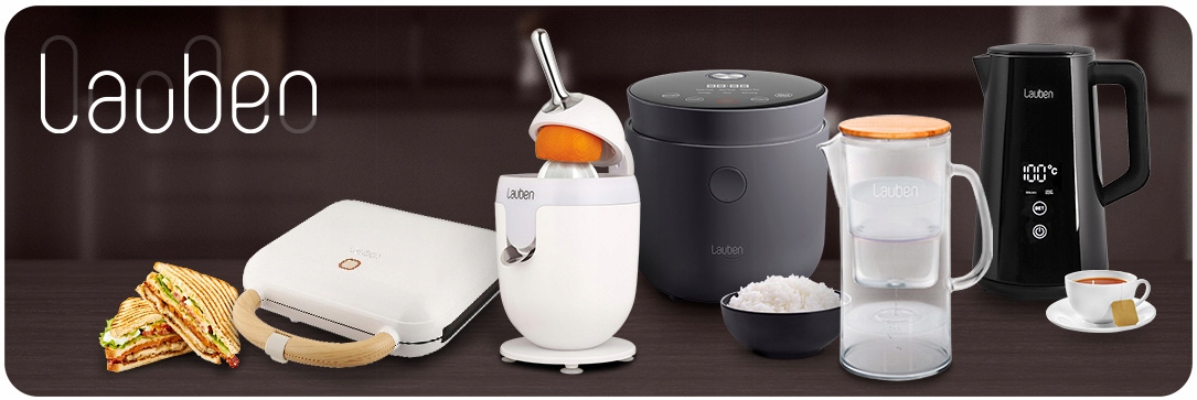 Ryżowar Lauben Low Sugar Rice Cooker + Akcesoria Komunikacja minutnik wyświetlacz