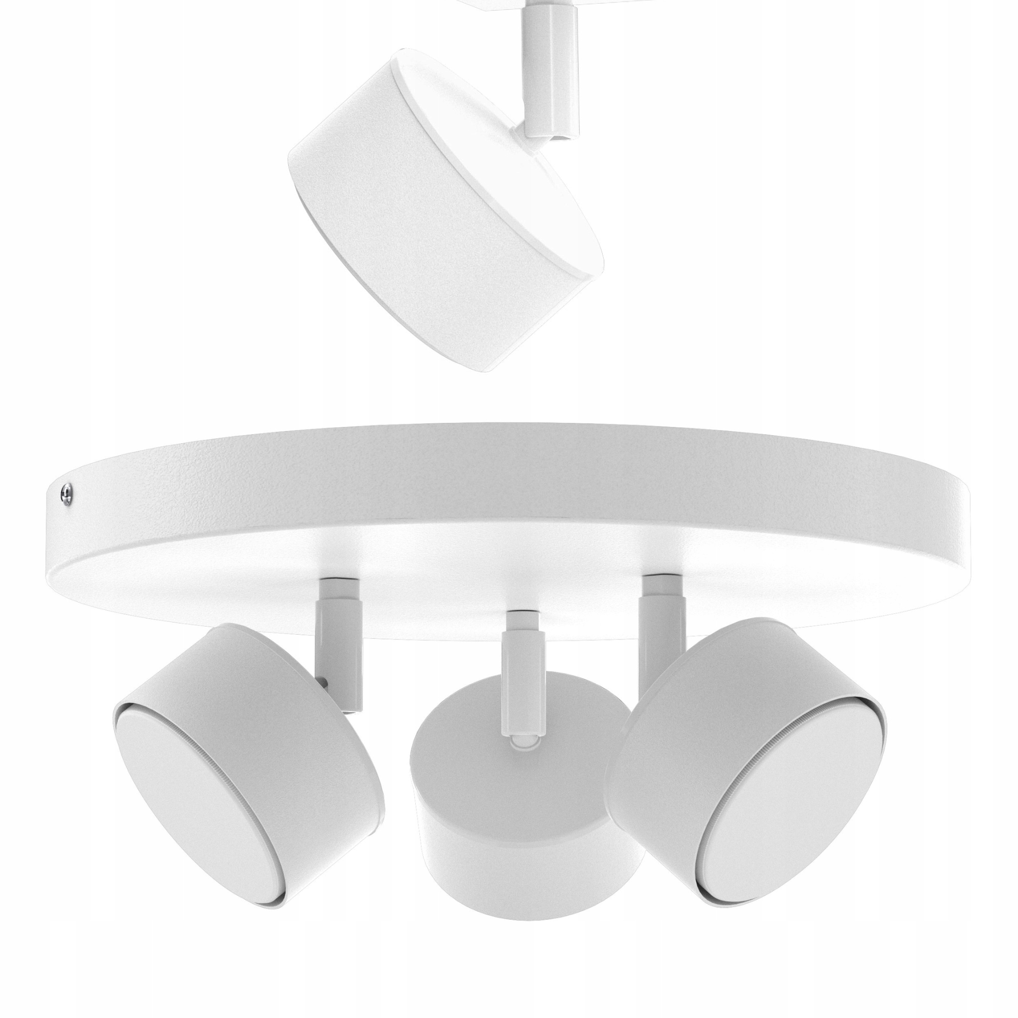 Stropní Svítidlo Stropní Led Reflektor Bílý GX53 Polská Moderní Lampa 3-BODOVÁ