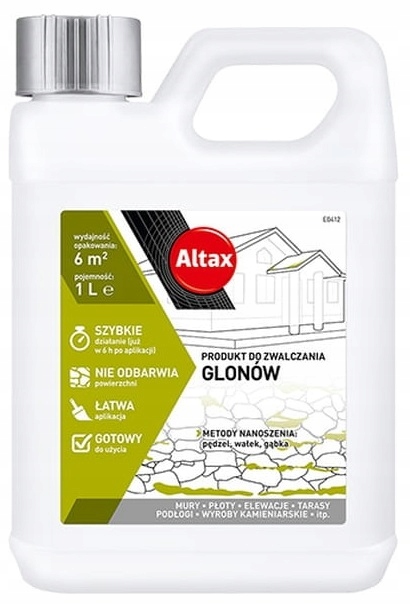 

Altax Środek Preparat Do Zwalczania Glonów 1L