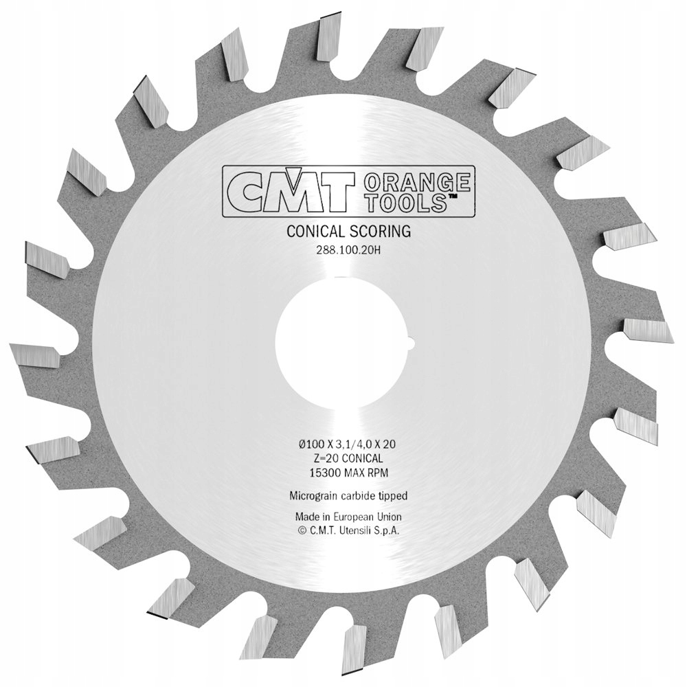 Cmt Trapézový podřezávač 100x20x20Z 3.1 4.0 mm