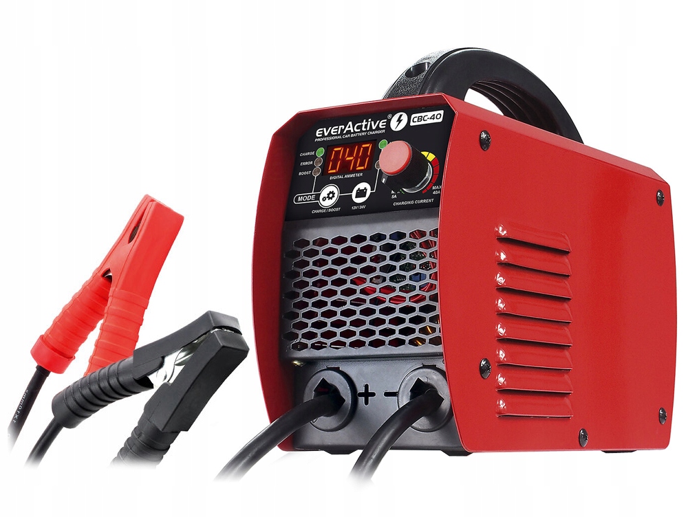 

Prostownik Inwerterowy Everactive CBC-40 Rozruch