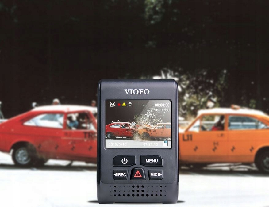 KAMERA SAMOCHODOWA VIOFO A119 G V3 GPS SONY Ports AV memory card reader miniUSB