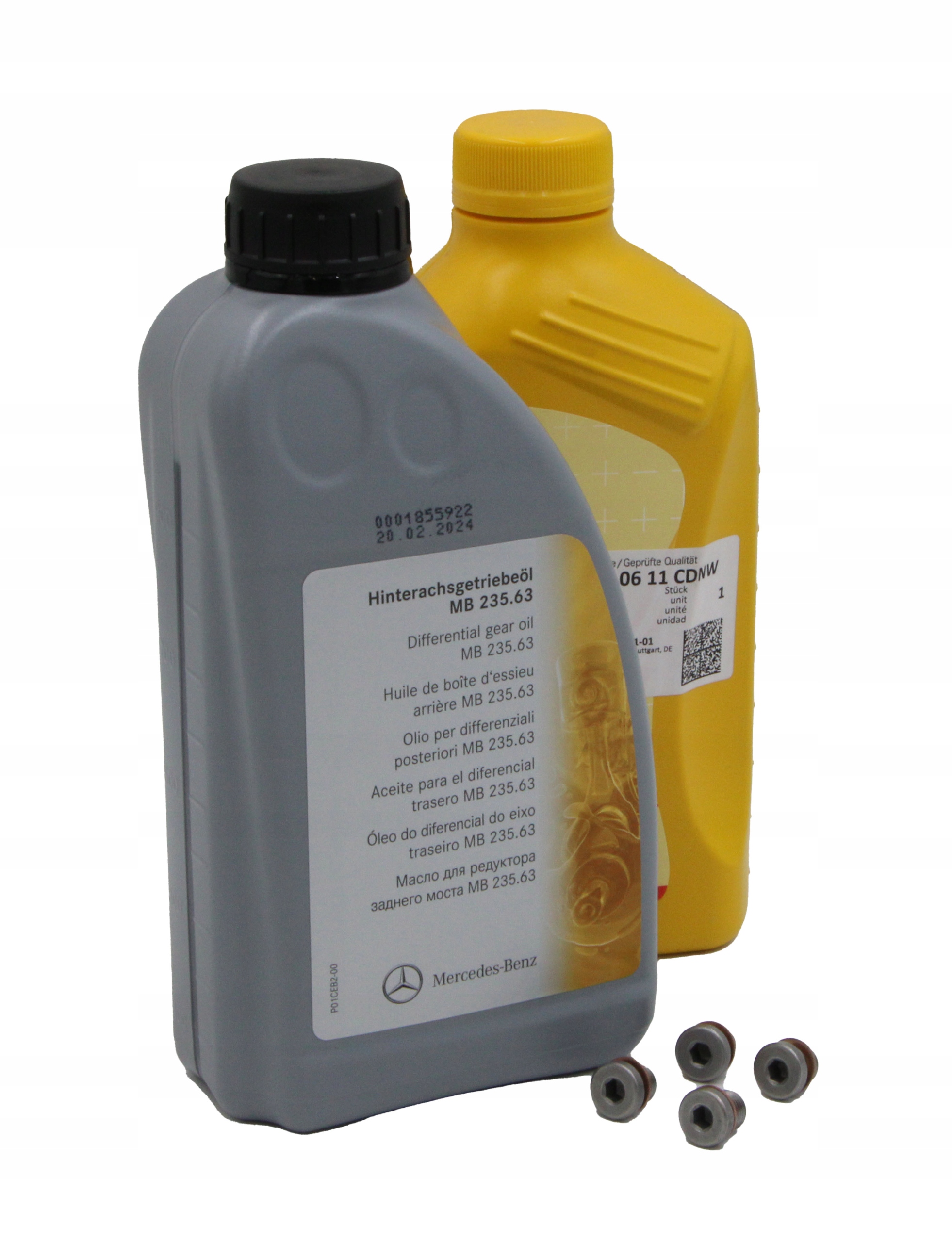 Sada Olejů Pro Difrový Most Mercedes Amg A Gla Cla w177 cx118 h247