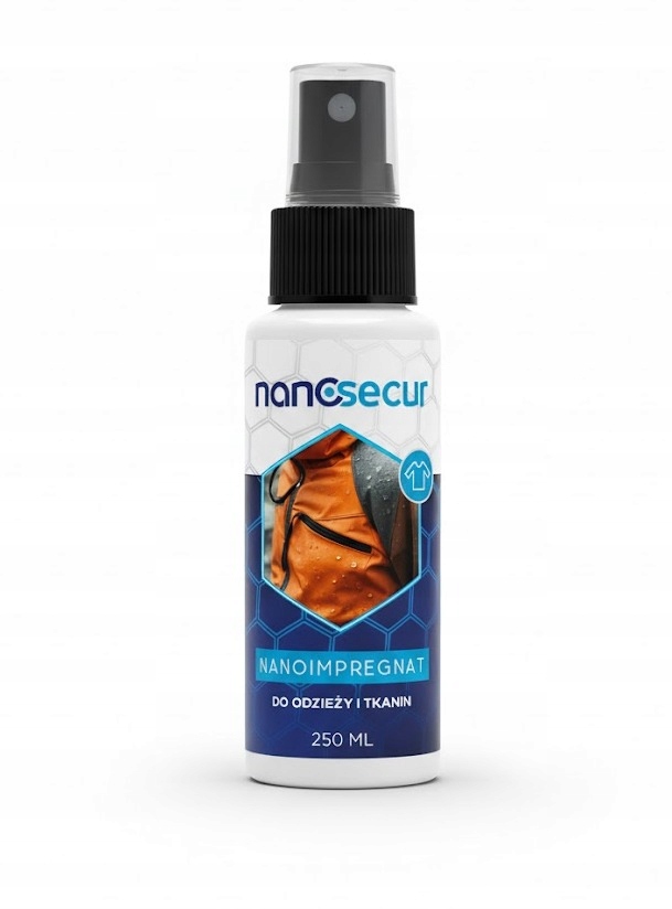 Nanosecur impregnat do odzieży i tkanin w tym odzież z membraną 250ml