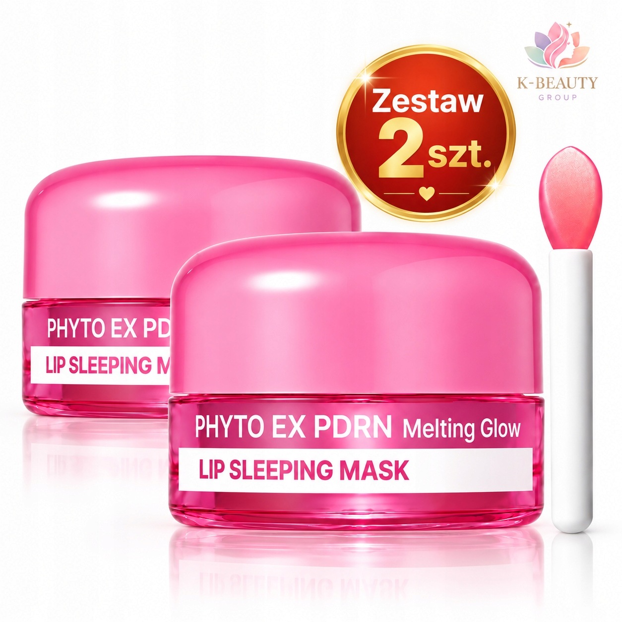 2ks x Phyto Ex Pdrn Melting Glow Lip Sleeping Mask Reg. maska na rty 11 g
