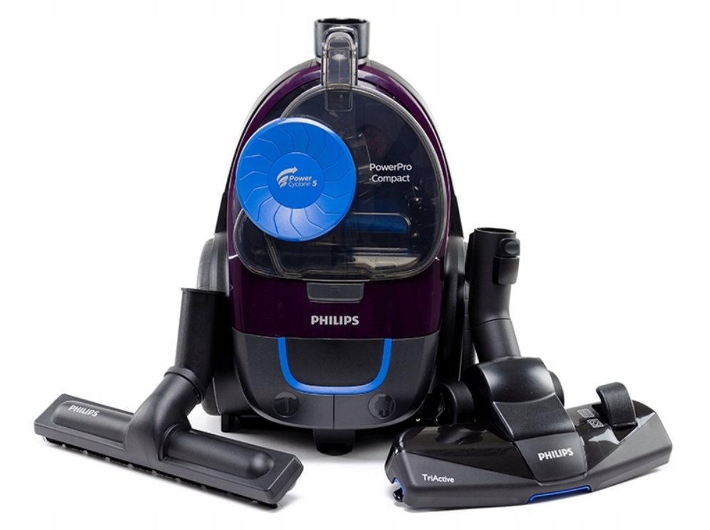 ODKURZACZ BEZWORKOWY PHILIPS POWERPRO COMPACT FC9333/09 Z FILTREM HEPA 13 Producent bez marki