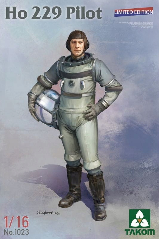Ho 229 Pilot (limitovaná edice) 1:16 Takom 1023