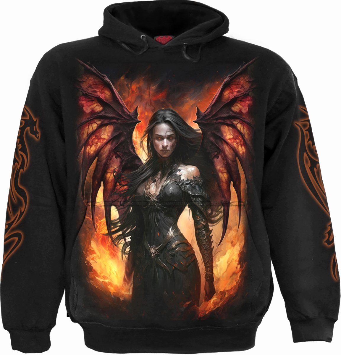 Draco Queen Mikina Spiral 2XL