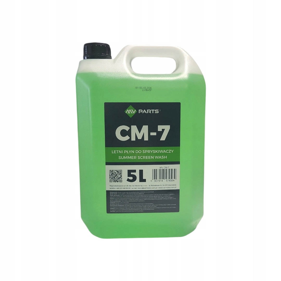 Płyn Do Spryskiwaczy CM-7 5L Lato