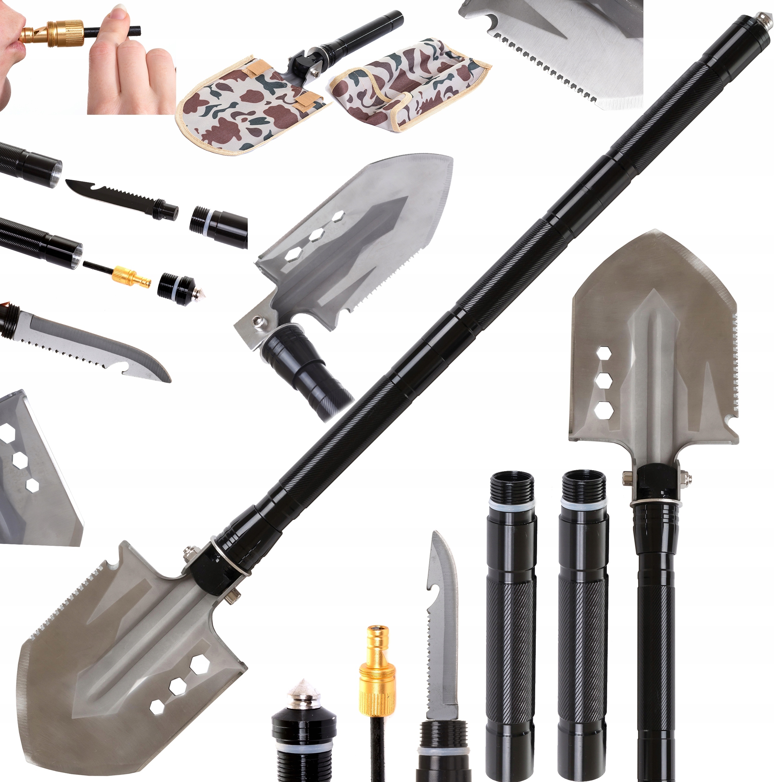 SAPERKA WIELOFUNKCYJNA TURYSTYCZNA WOJSKOWA 16W1 Kod producenta SP012