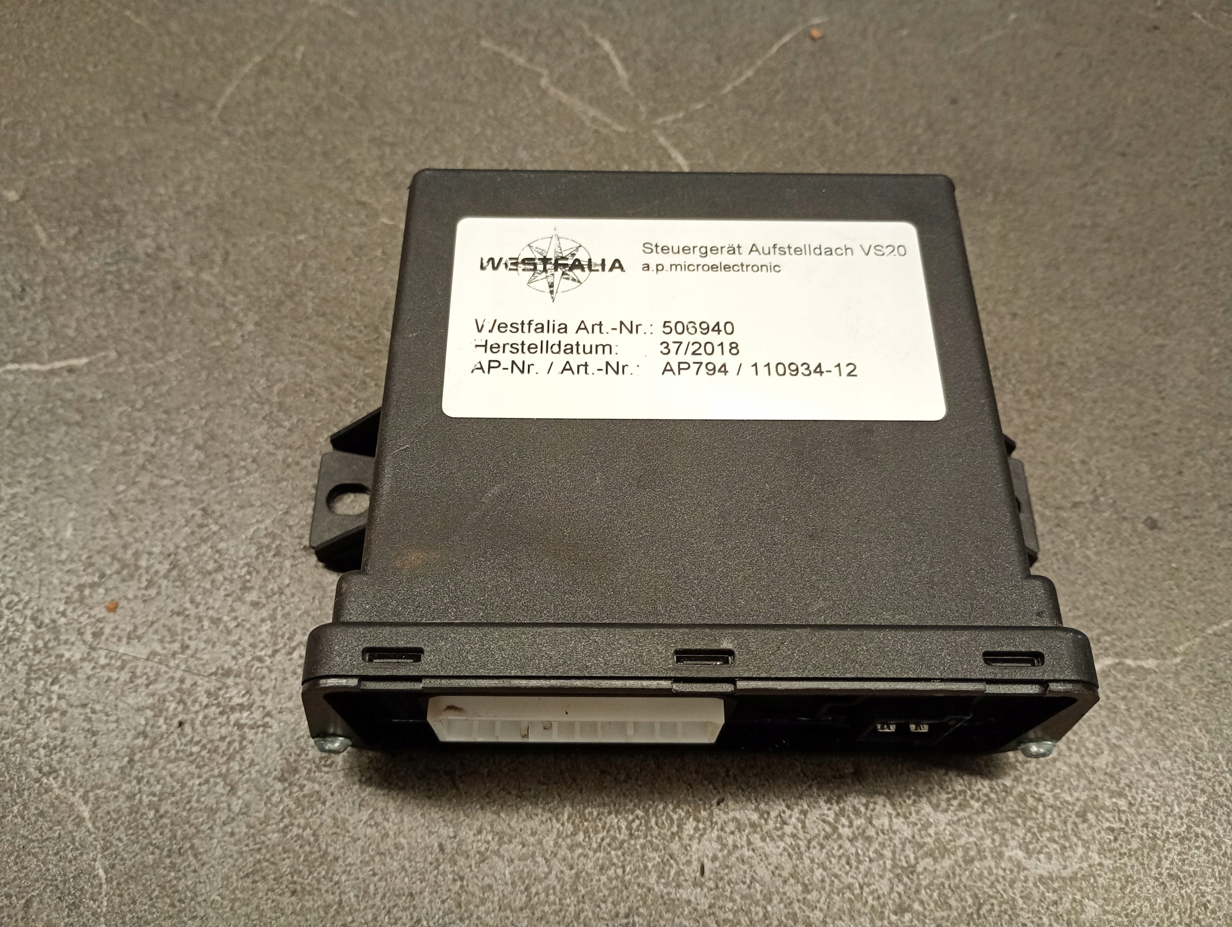 506940 11093412 09037901 westfalia jednostka sterujaca vs20