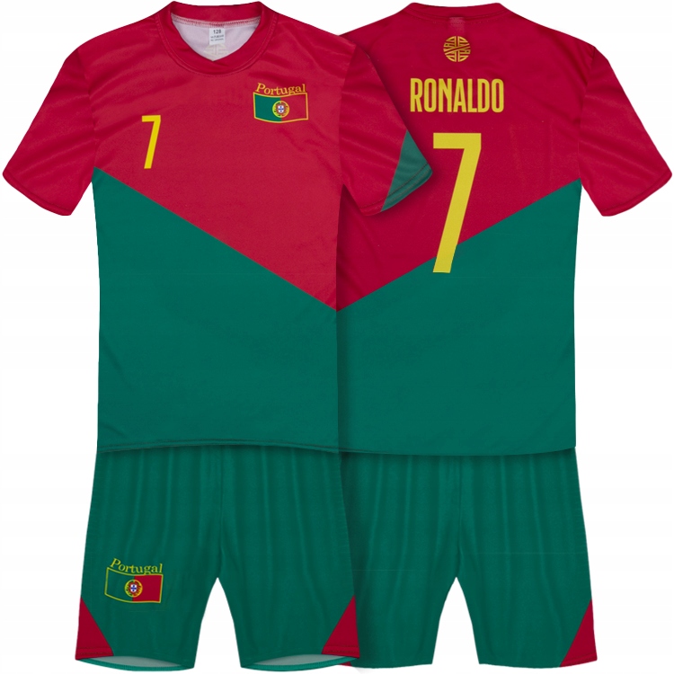 

Ronaldo 7 Strój Piłkarski Komplet Portugalia 158