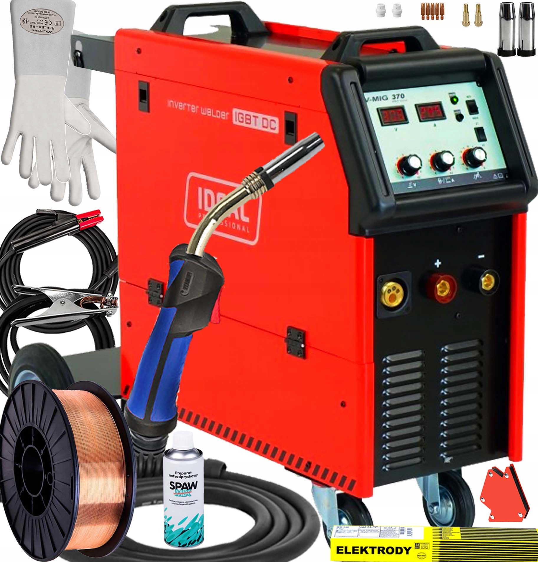Svařovací Stroj Migomat Ideal V-mig 370 Tig Mma Mig/mag