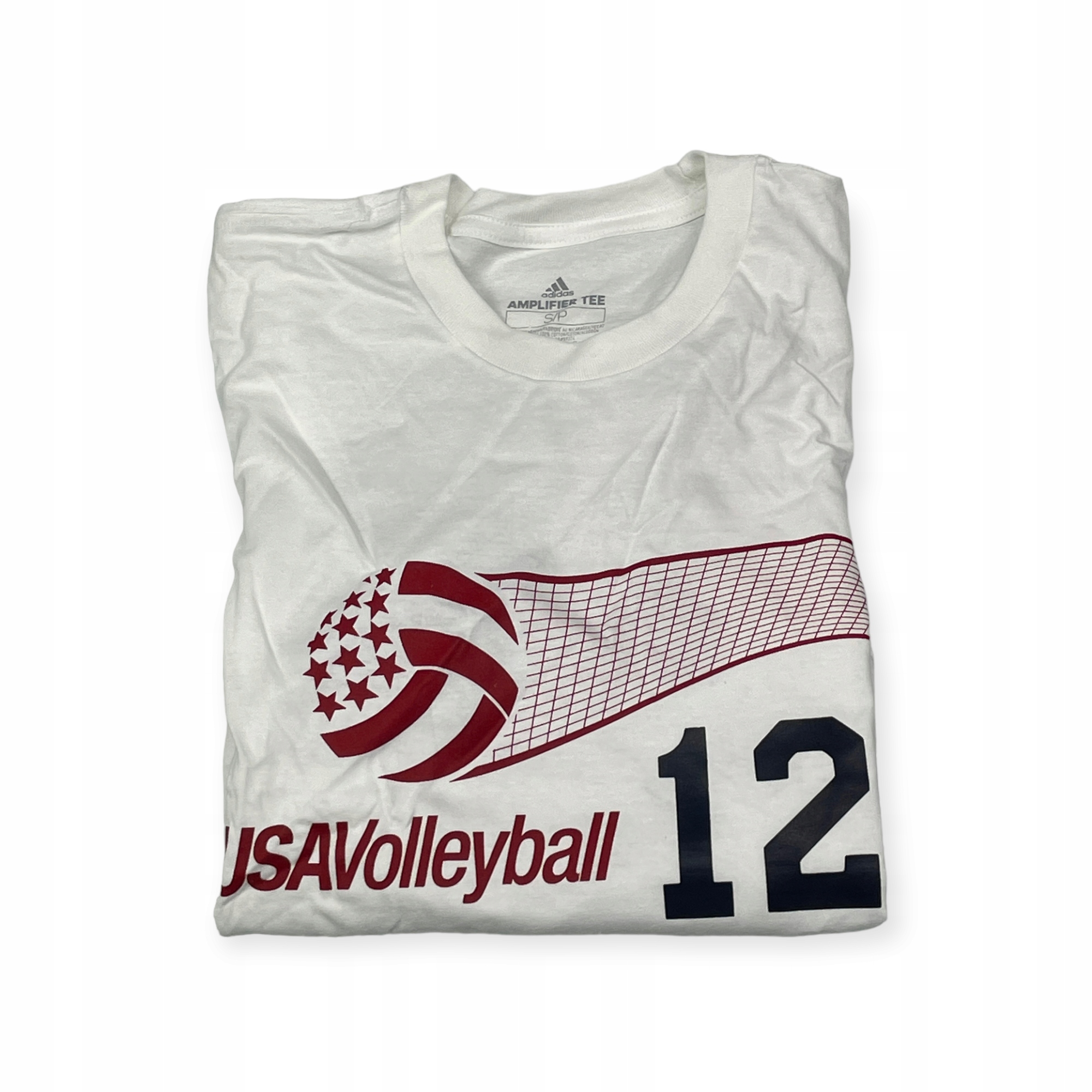 Koszulka męska biała ADIDAS VOLLEYBALL S 12 Rozmiar S