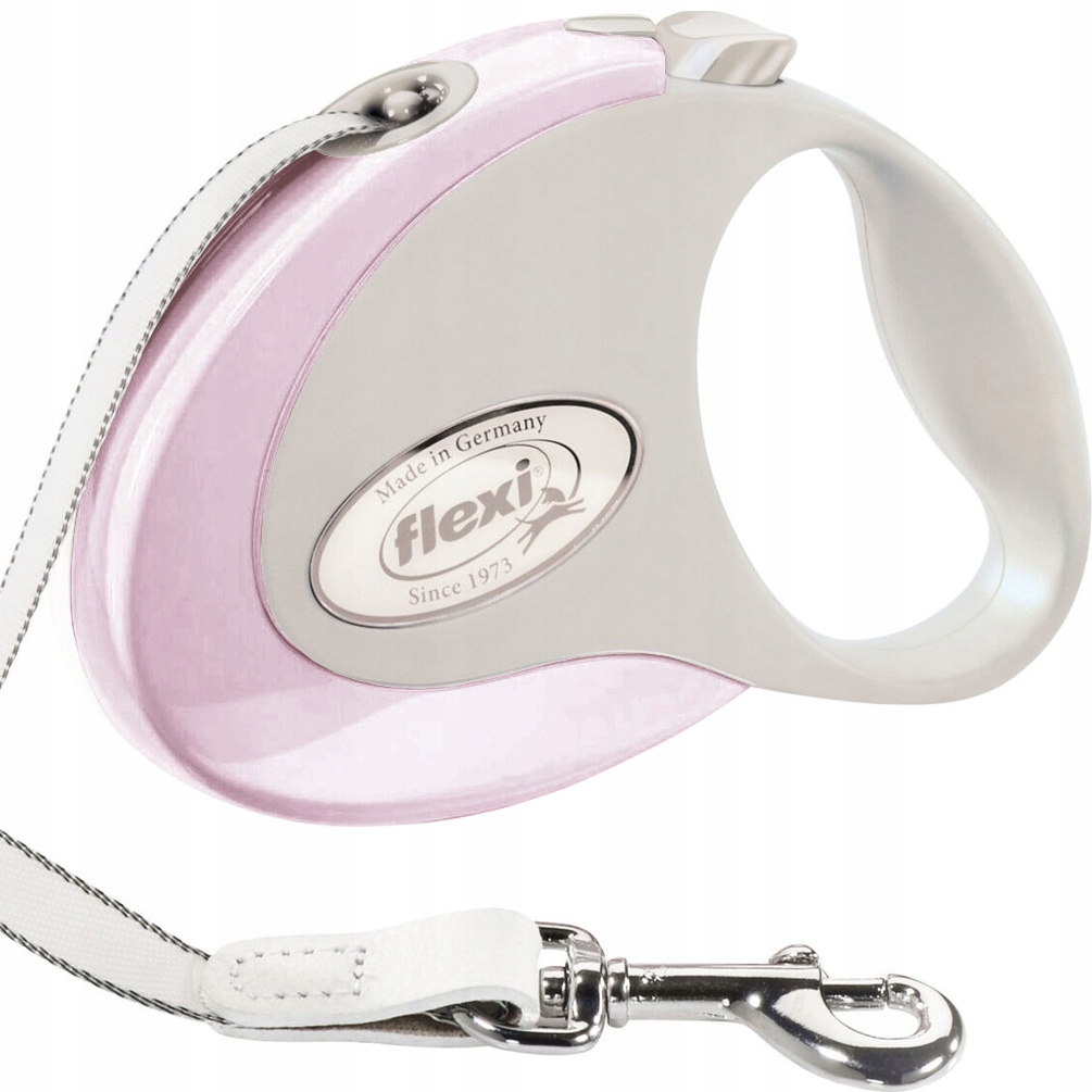 Levně Flexi Style Vodítko pro psa automatické rolovací Páska S 3m Růžová