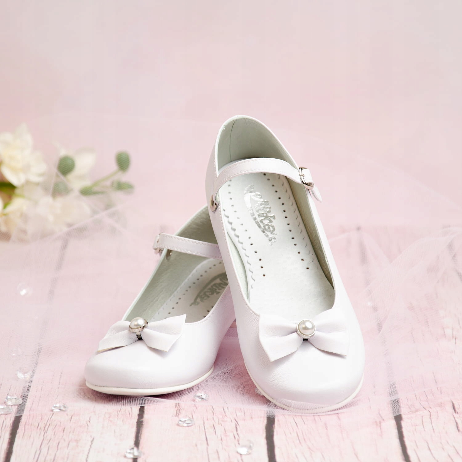 Buty komunijne dziewczęce KBD-806 - 39 Marka Inna marka