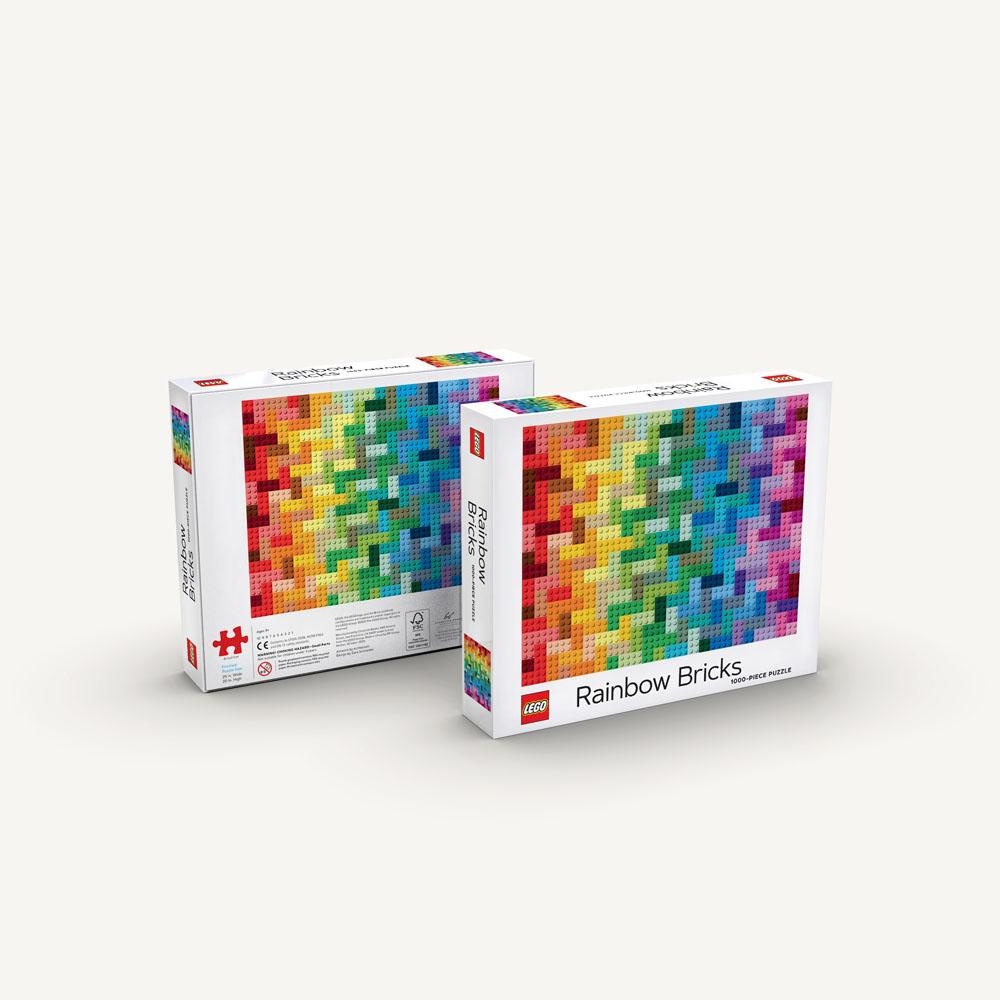 LEGO PUZZLE RAINBOW BRICKS Kolekcja LEGO
