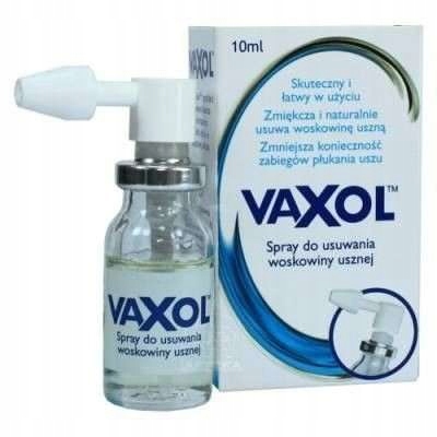 

Vaxol do usuwania woskowiny usznej spray 10 ml