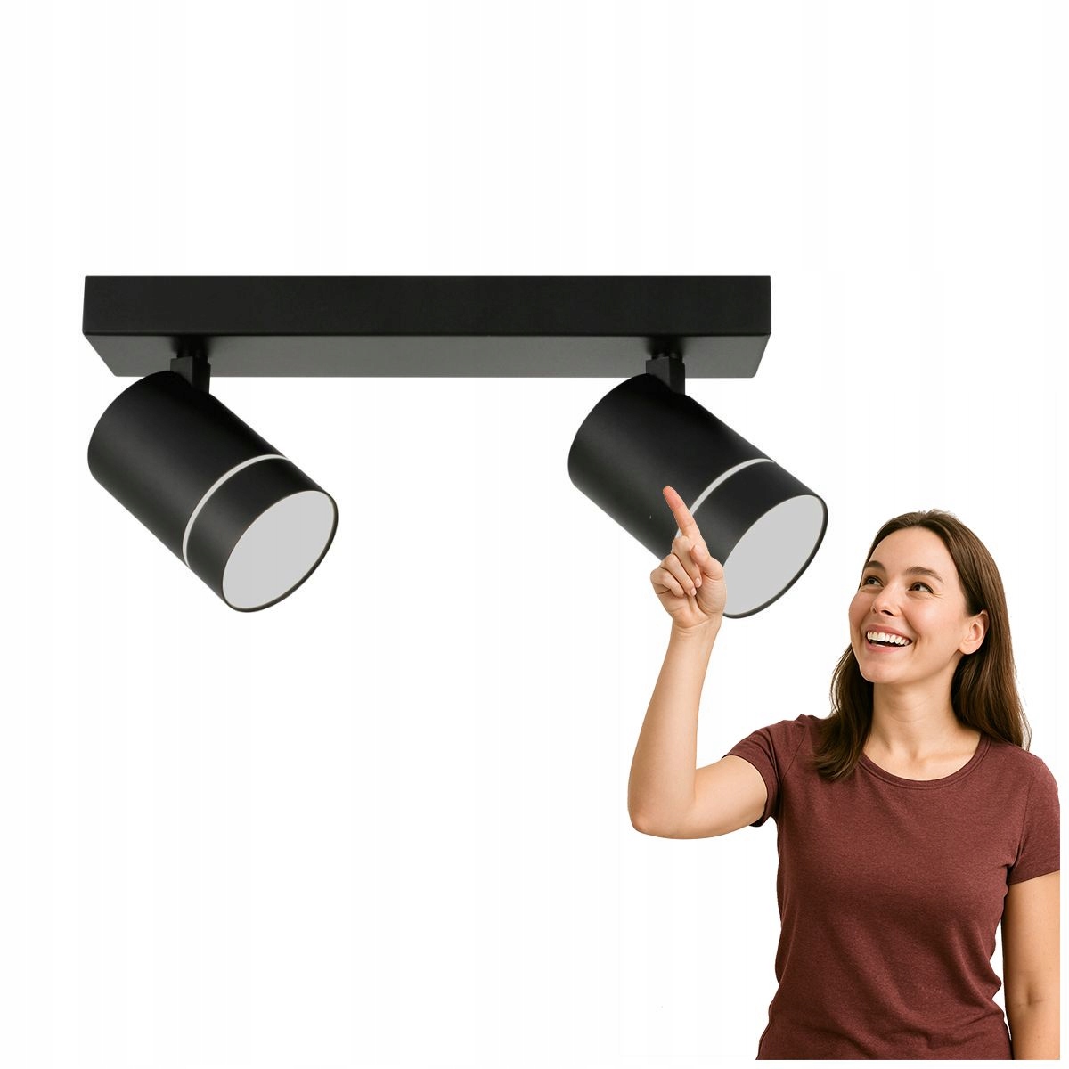 Led spotová reflektorová lampa 10W Selma SPL-31983-2B-BK Italux