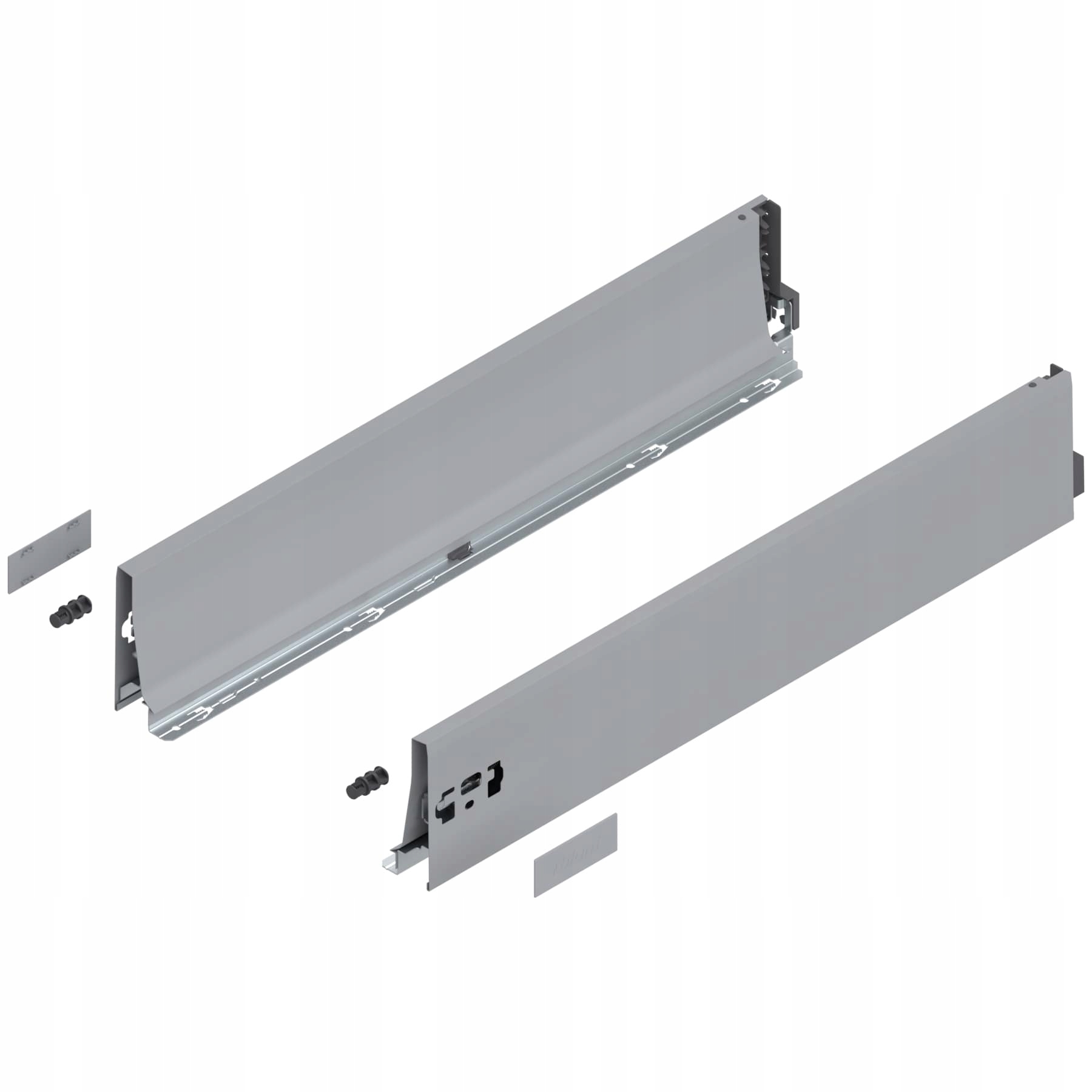 

Blum Boki szuflady Tandembox wys=K, dł=600mm szare