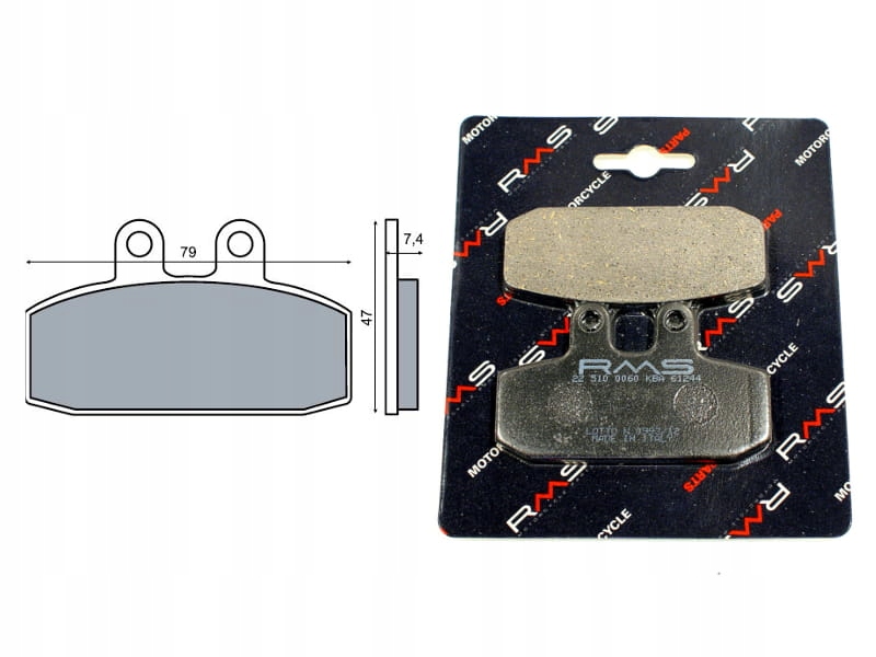 KLOCKI HAMULCOWE HONDA NSR BALI MOTO GUZZI APRILIA