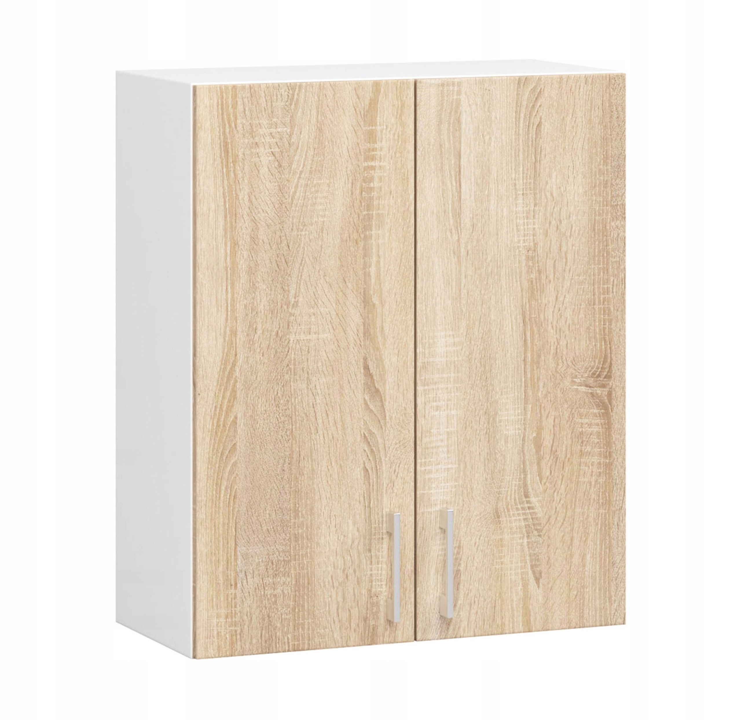 Závesná skrinka Lima W 60 cm D2 H720 biela-sonoma Akd