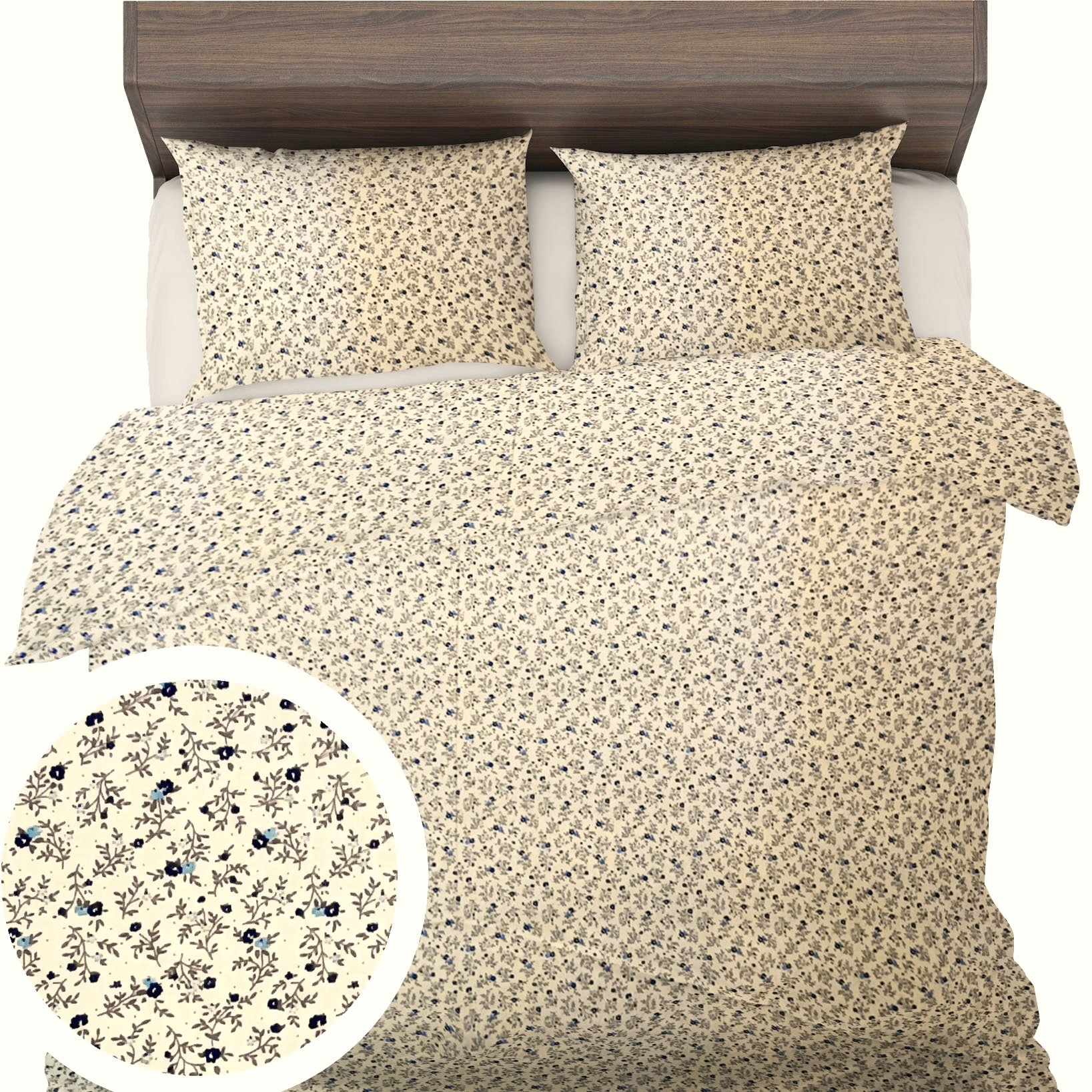 Povlečení 140x200+1x70x80 100% bavlna Certifikát