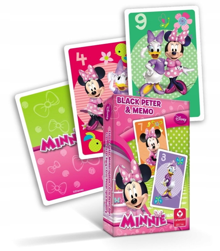 KARTY PIOTRUŚ MEMO MYSZKA MINNIE CARTAMUNDI
