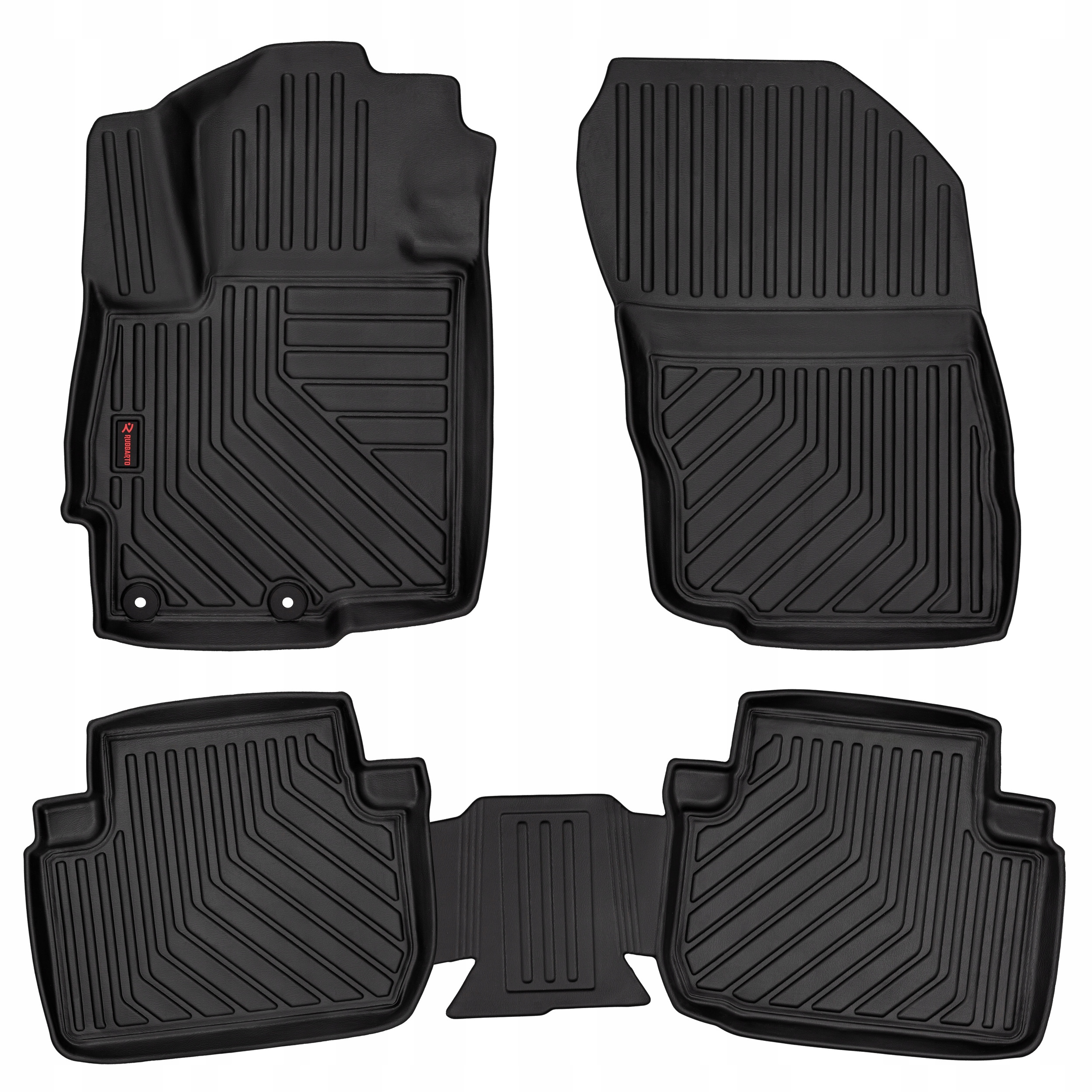 3D gumové autokoberce pre: Mitsubishi Eclipse Cross Suv (2017-)