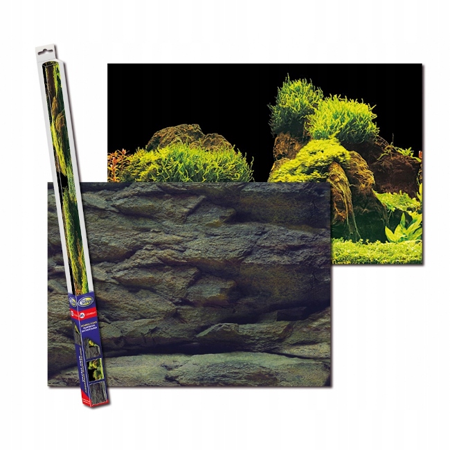 

Aqua Nova Plants/rock XL Tło Dwustronne 150x60 cm