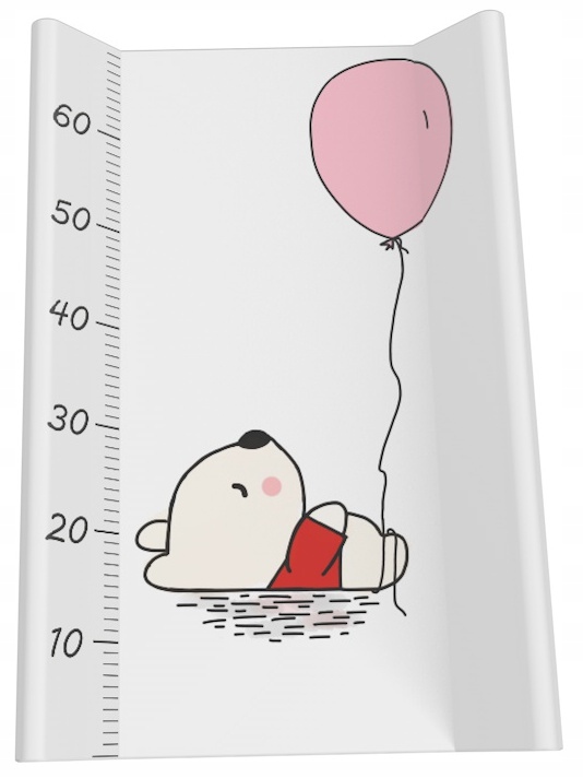 USZTYWNIONY PRZEWIJAK 70x47 ŁÓŻECZKO MIŚ Z BALONEM